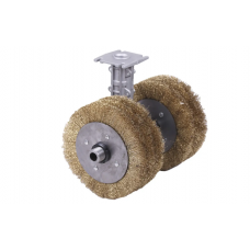 Насадка щётка без защиты для бензокосы 9 шлицов 26 мм диаметр трубы