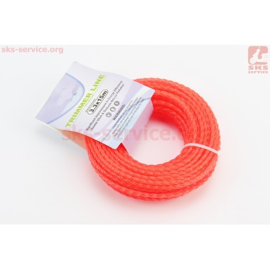 Леска d=3,3mm, 15м "сверло"