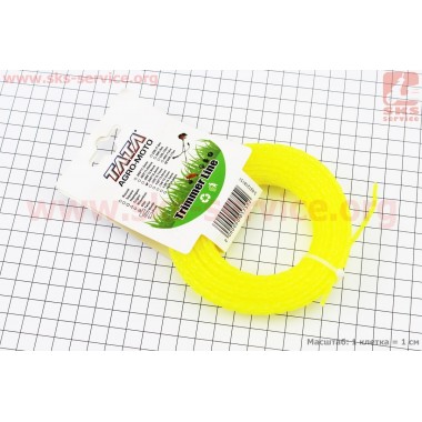 Леска d=2,4mm, 15м "сверло"