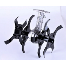 Насадка культиватор без защиты для бензокосы 7 шлицов 26 мм диаметр трубы