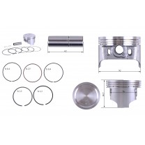 Поршневой комплект 92,00 мм STD ТАТА на бензиновый двигатель 192F для генератора 5-6 кВт