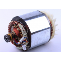 Статор в сборе с ротором (медь) на генератор 2,8 кВт