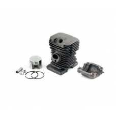 Цилиндро-поршневая группа (цпг) для бензопилы Husqvarna 137 38мм (палец 10мм)+поддон