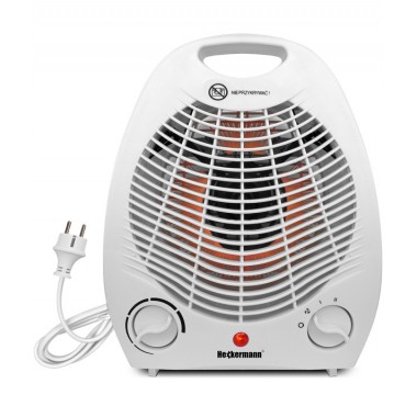 Тепловентилятор обігрівач Heckermann 2в1 2000W 2000 Вт