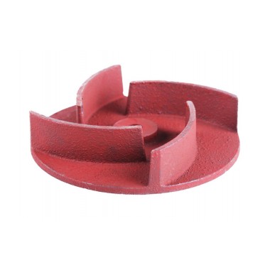 Крыльчатка мотопомпы 4 лопасти, под шпонку диаметр 19 мм (тип 1)