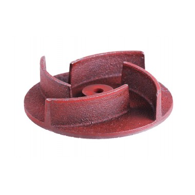 Крыльчатка мотопомпы (для 30,80) 4 лопасти, под шпонку диаметр 20 мм (тип 1)