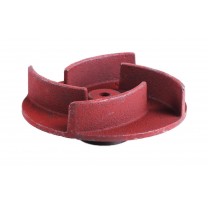 Крыльчатка мотопомпы (для 30,80) 4 лопасти, под шпонку диаметр 19 мм (тип 2)