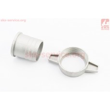 Переходник мотопомпы с фланца на шланг, алюминий к-кт 2шт, 2"(50mm)