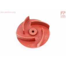 Рабочее колесо (крыльчатка) мотопомпы D-119mm, под вал d-20mm, 4 лопасти, чугун