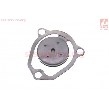 Зворотний клапан мотопомпи D-61mm, під фланець "трикутник подовжений"