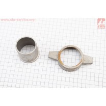 УЦЕНКА Переходник мотопомпы с фланца на шланг, алюминий к-кт 2шт, 2"(50mm) (нетоварный вид, см. фото)