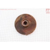 УЦЕНКА Мотопомпа Рабочее колесо (крыльчатка) D-123mm, под вал d-20mm, 4 лопасти, чугун (ржавое, см. фото)