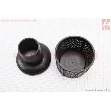 Фільтр мотопомпи водозабірний 3"