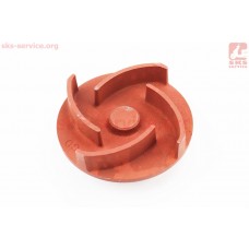 Рабочее колесо (крыльчатка) мотопомпы D-123mm, под резьбу М20, 4 лопасти, чугун