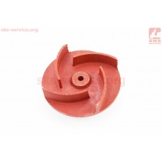 Рабочее колесо (крыльчатка) мотопомпы D-122mm, под вал d-20mm, 4 лопасти "Сегментные", чугун
