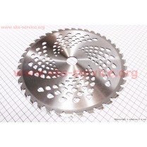 Нож режущий 40Тх255мм победитовые зубья, от 20шт - 15%