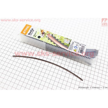 Лісочка d=2,0mm, 195мм "зубчаста" для DuroCut 20-2 к-кт 48шт