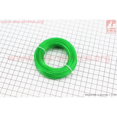 Леска d=2,0mm, 15м "звезда" (разные цвета)