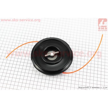 Леска в сборе (шпулька), ручная отмотка Тип №2