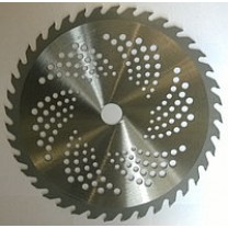 Нож 40 победитовый на бензокосу золотой