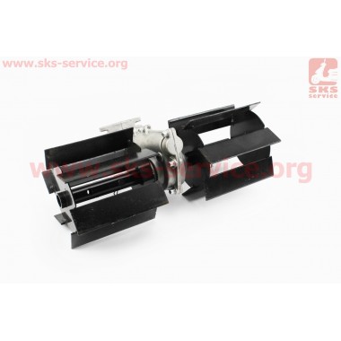 Культиватор (пропалыватель), 9шлицов, под трубу Ø26мм, ширина захвата 385мм