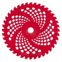 Нож 40 победитовый на бензокосу Красный