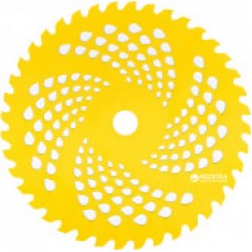 Нож для мотокос X-TREME - 255*25.4*1.3мм*40Т YELLOW (ПОБЕДИТ)