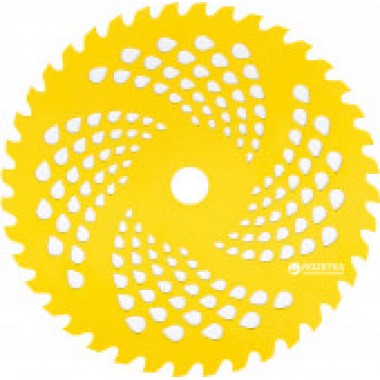 Ніж для мотокоса X-TREME - 255*25.4*1.3мм*40Т YELLOW (ПЕРЕМОЖЕ)