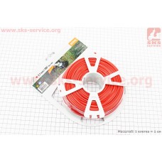 Леска d=2,7mm, 80,0м "звезда"