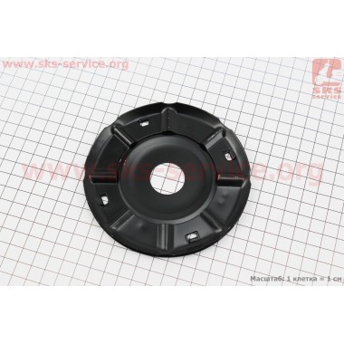 Леска в сборе на метал. пластине (леска вставляется) без лески