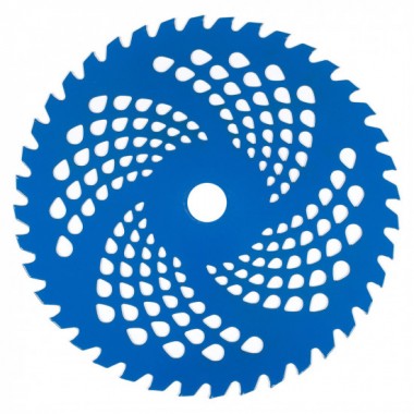 Нож 40 победитовый на бензокосу Синий