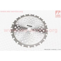 Нож режущий 40Тх255мм победитовые зубья, двухсторонний