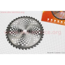 Нож режущий 40Тх255мм победитовые зубья