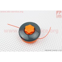 Леска в сборе (шпулька), САМОНАМАТЫВАЮЩАЯСЯ, оранжевый нос