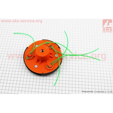 Лісочка у зборі на плас. пластині (лісочка вставляється в три зачепи)