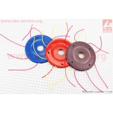 Леска в сборе на метал. пластине (леска вставляется)