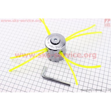 Лісочка в зборі (шпулька), ПАВК алюмінієва (лісочка вставляється) Тип №1