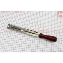 Напильник с рукояткой (дерево) + планка к-кт 4,0mm