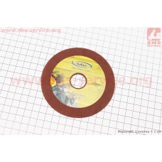 Камень заточной (105x22,2x3,2) на резиновом основании