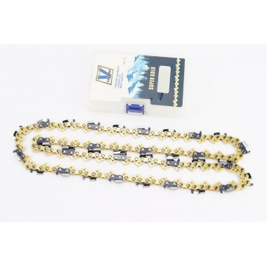 Цепь пильная 72 звена (36 зубов) шаг 325 паз 1,5 мм квадратный зуб (на Китай-18" 45 см) "GOLD"