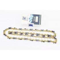 Цепь пильная 76 звеньев (38 зубов) шаг 325 паз 1,5 мм круглый зуб (на Китай-20" 50 см) "GOLD"