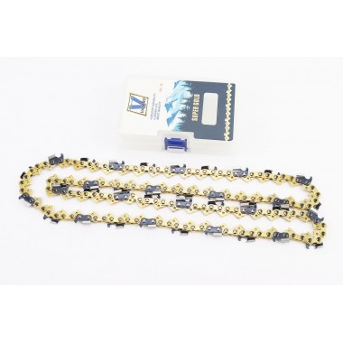 Цепь пильная 76 звеньев (38 зубов) шаг 325 паз 1,5 мм круглый зуб (на Китай-20" 50 см) "GOLD"
