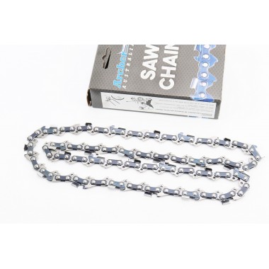 Цепь пильная 52 звена (26 зубов) шаг 3/8 паз 1,3 мм квадратный зуб  (на Partner-14")