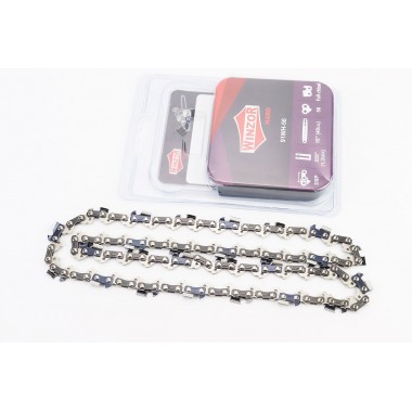 Цепь пильная 56 звеньев (28 зубов) шаг 3/8 паз 1,3 мм квадратный зуб (на Partner-16"), "HARD"