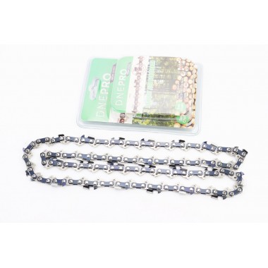 Цепь пильная 57 звеньев (28 зубов) шаг 3/8 паз 1,3 мм квадратный зуб (на Partner-16")