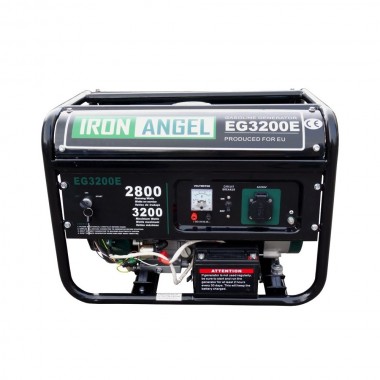 Генератор бензиновий Iron Angel EG3200Е