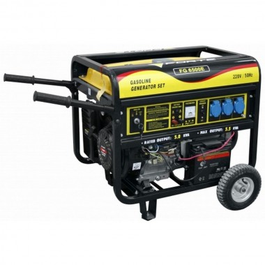 Генератор бензиновый (однофазный) Forte - FG6500E (5кВт)