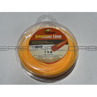 Лісочка мотокоси Ø2,0mm, 60 метрів (кругла)