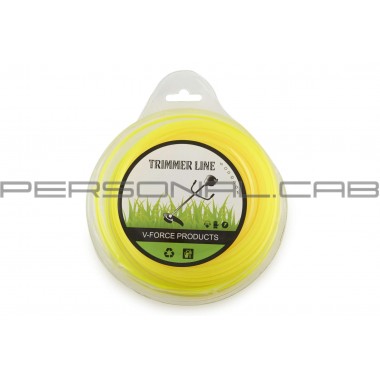 Лісочка мотокоси Ø2,4mm, 60 метрів (зірка)