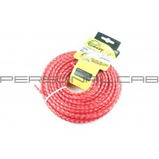 Леска мотокосы Ø5,0mm, 15 метров (косичка)